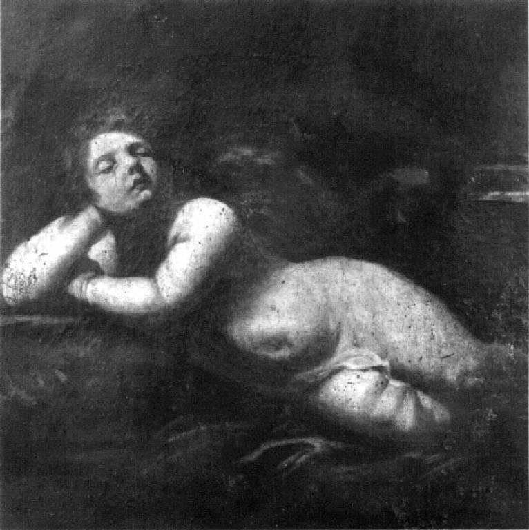 Nudo dormiente (dipinto) - ambito lombardo (sec. XVIII)