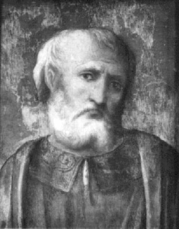 Santo (dipinto) di Paolo da Cailina il Giovane (attr.) - ambito lombardo (prima metà sec. XVI)