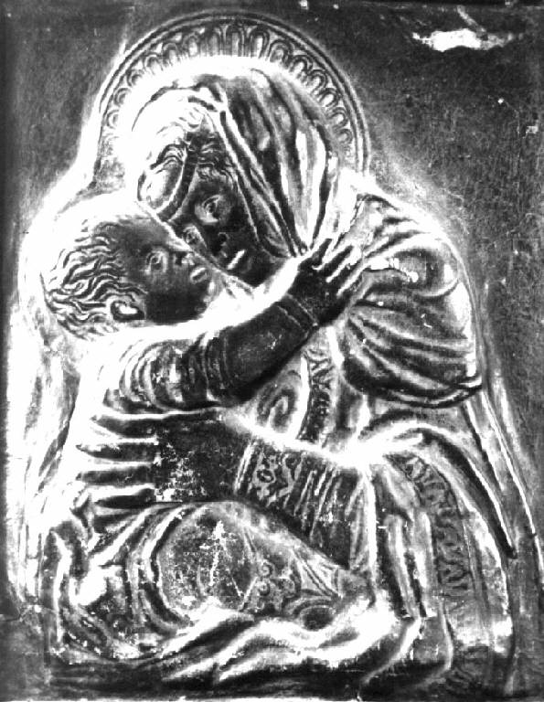 Madonna con Bambino (rilievo) - ambito del Bellano (fine/inizio secc. XV/ XVI)