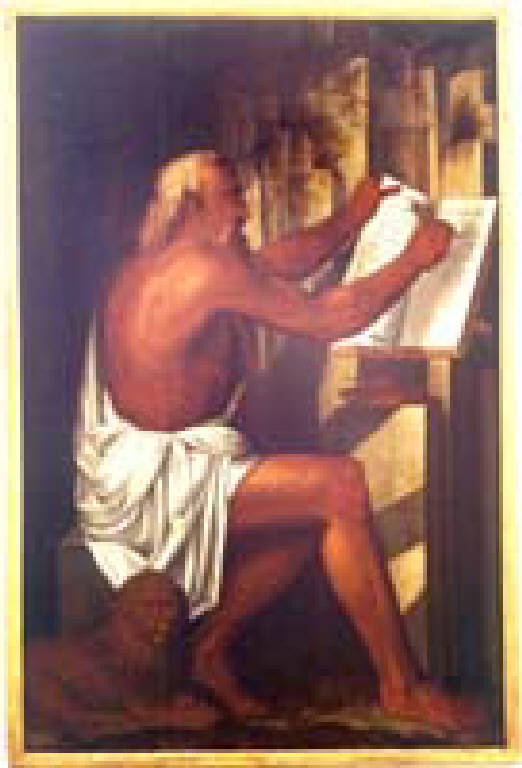 S. Girolamo nello studio (dipinto) - ambito lombardo-cremonese dei Campi (inizio sec. XVI)