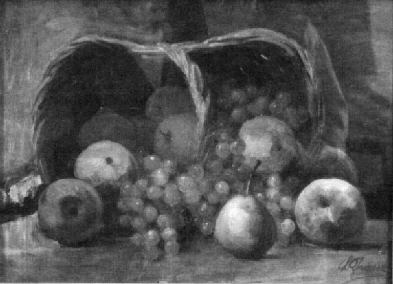 Natura morta (dipinto) di Luigi Frana (attr.) - ambito lombardo-bergamasco (secondo quarto sec. XX)