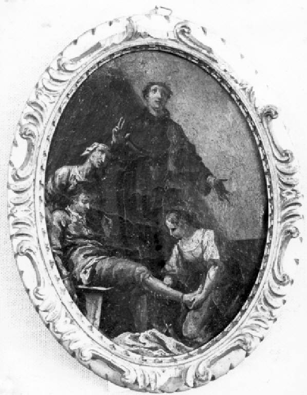 Miracolo di Sant'Antonio (dipinto) - ambito (sec. XVIII)