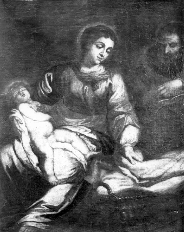 Sacra Famiglia (dipinto) - ambito (fine/inizio secc. XVII/ XVIII)