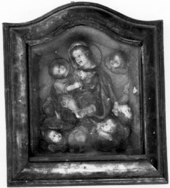 Madonna con Bambino tra Cherubini (rilievo) - produzione (?)
