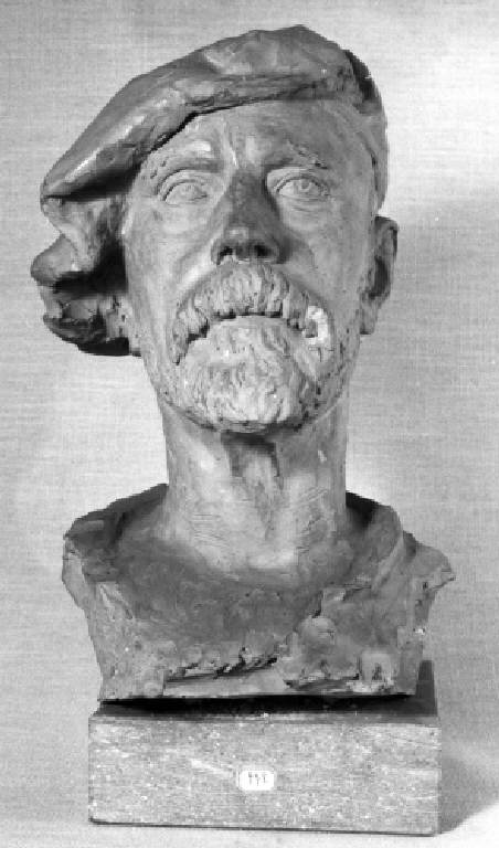 Ritratto di F. Domenighini (busto) di G. Remuzzi (attr.) - produzione (prima metà sec. XX)