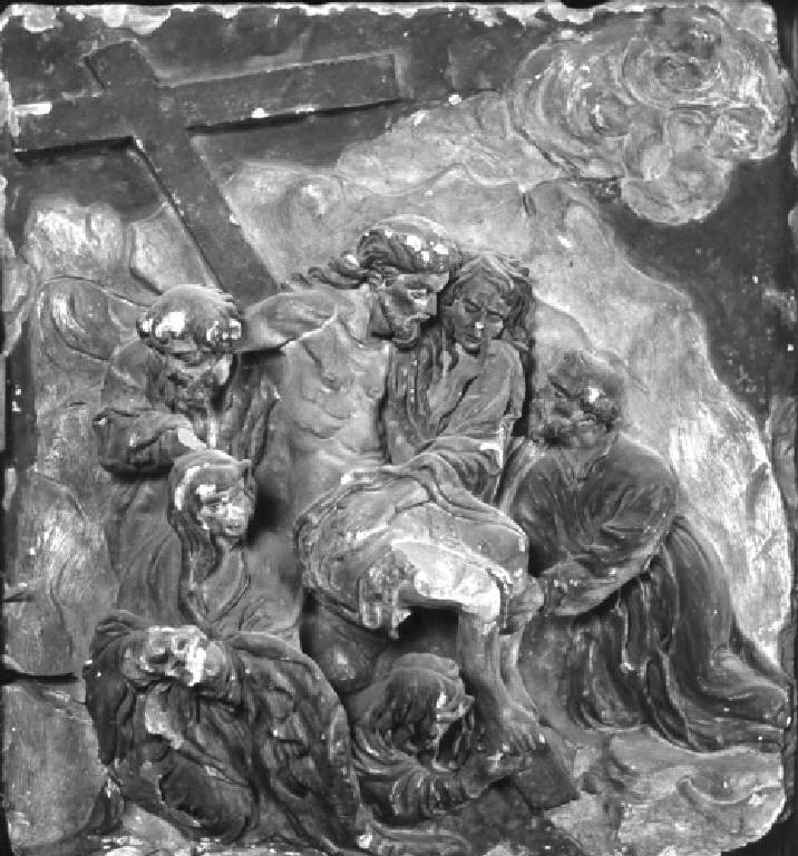 Deposizione (rilievo) di Fantoni (bottega) - produzione (sec. XVIII)