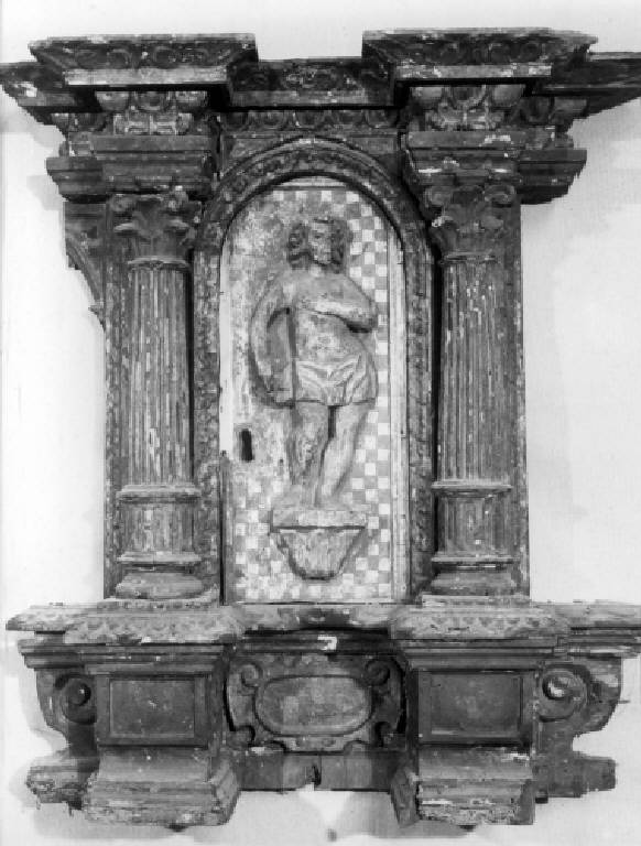PORTELLA DI TABERNACOLO (portella di tabernacolo d'altare) (inizio sec. XVII)