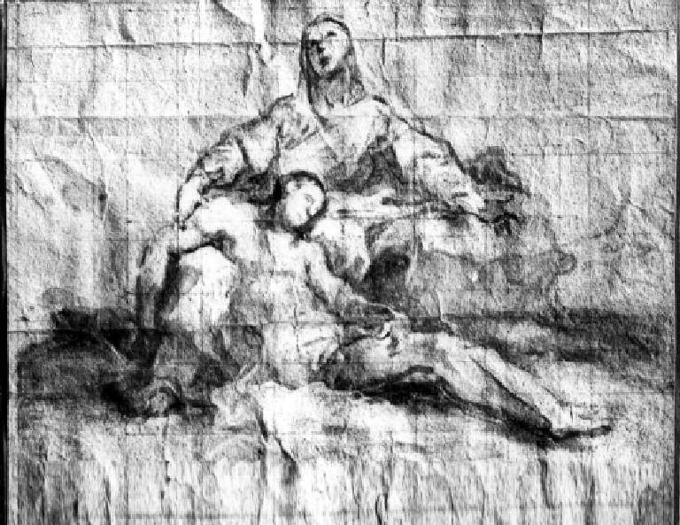 PIETA' (disegno) di Pietro Scalvini (?) (sec. XVIII)