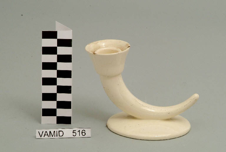 candeliere di Società Ceramica Italiana Laveno; Andlovitz Guido (sec. XX)