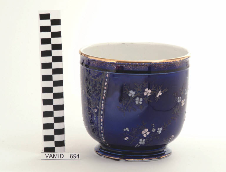 Motivi decorativi floreali (vaso) di Società Ceramica Italiana Laveno (sec. XX)