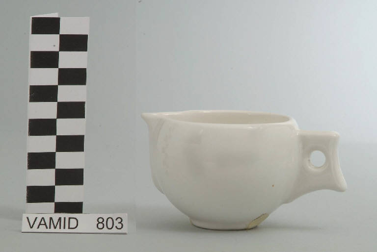 lattiera di Ceramiche Pareschi; Reggiori Albino (sec. XX)