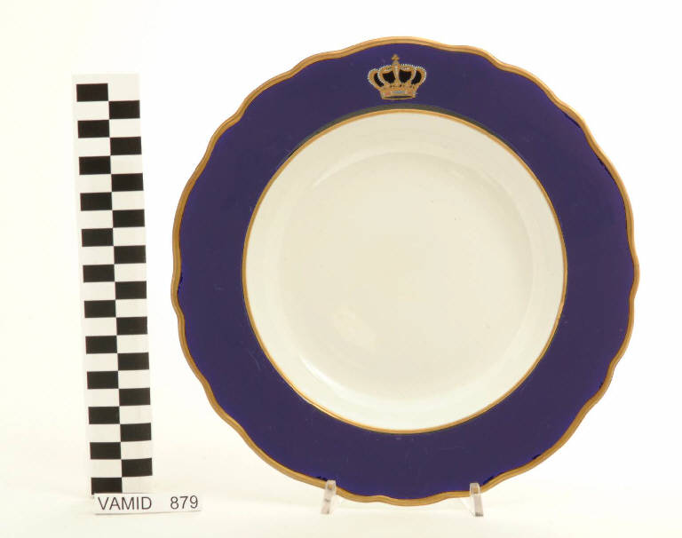 piatto fondo di Società Ceramica Italiana Laveno (sec. XX)