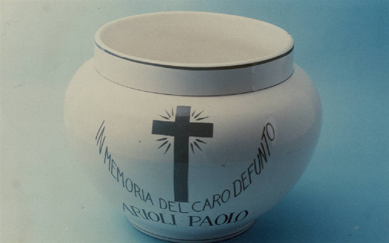 vaso di Società Ceramica Revelli (metà sec. XX)