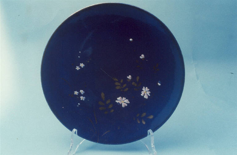 Motivi decorativi floreali (piatto piano) di Società Ceramica Italiana Laveno (prima metà sec. XX)
