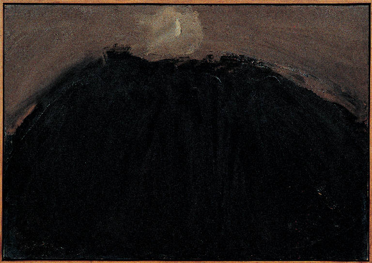 Subiaco - luna, 15, Paesaggio montano (dipinto) di Congdon Grosvenor, William - ambito statunitense Action Painting (sec. XX)