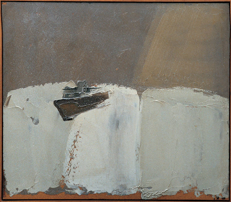 Otranto, 5, Paesaggio marino (dipinto) di Congdon Grosvenor, William - ambito statunitense Action Painting (sec. XX)