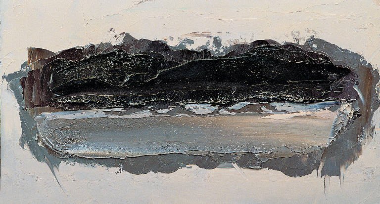 Heleanna, 3 (con R.Z.), Paesaggio marino (dipinto) di Congdon Grosvenor, William - ambito statunitense Action Painting (sec. XX)