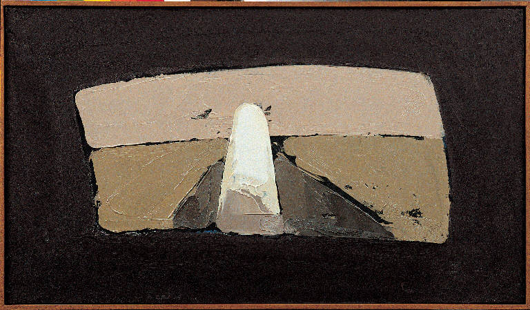 Deserto - Egitto, Paesaggio desertico (dipinto) di Congdon Grosvenor, William - ambito statunitense Action Painting (sec. XX)