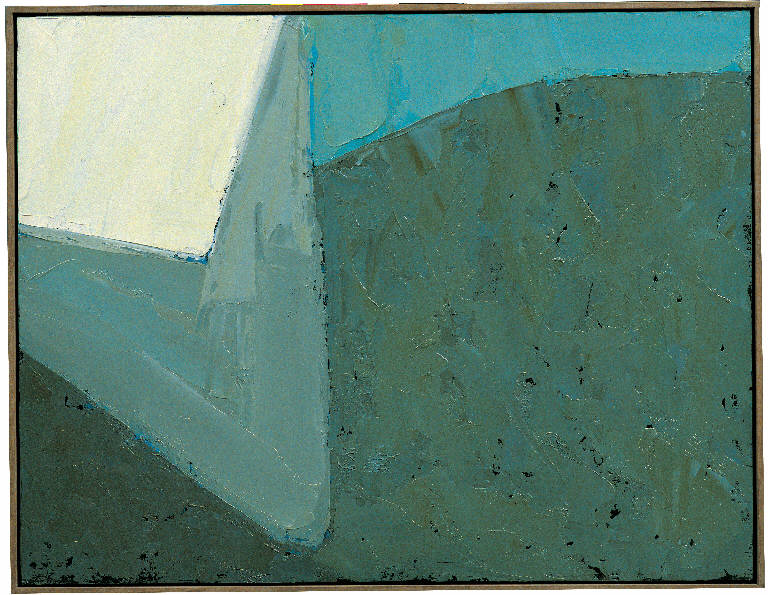 Subiaco, 3, Paesaggio montano (dipinto) di Congdon Grosvenor, William - ambito statunitense Action Painting (sec. XX)