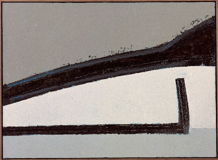 Neve, 6, Paesaggio rurale (dipinto) di Congdon Grosvenor, William - ambito statunitense Action Painting (sec. XX)
