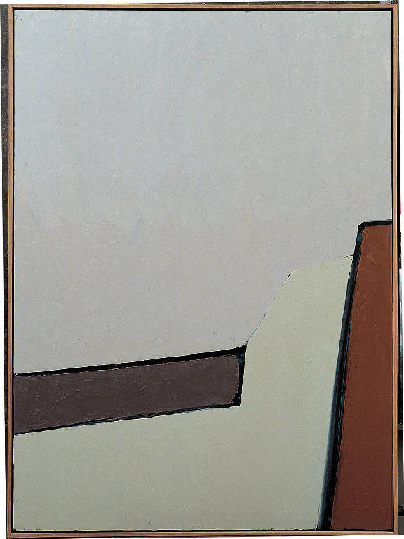 Campo G., 12 (brina), Paesaggio rurale (dipinto) di Congdon Grosvenor, William - ambito statunitense Action Painting (sec. XX)