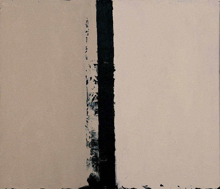 Neve cielo, 3, Paesaggio rurale (dipinto) di Congdon Grosvenor, William - ambito statunitense Action Painting (sec. XX)