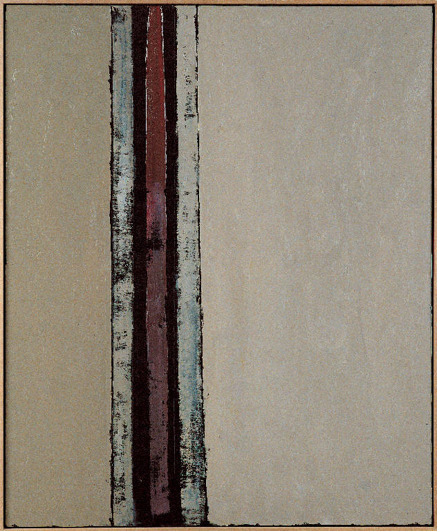 Finestra grande (Quaresima 87), Paesaggio rurale (dipinto) di Congdon Grosvenor, William - ambito statunitense Action Painting (sec. XX)