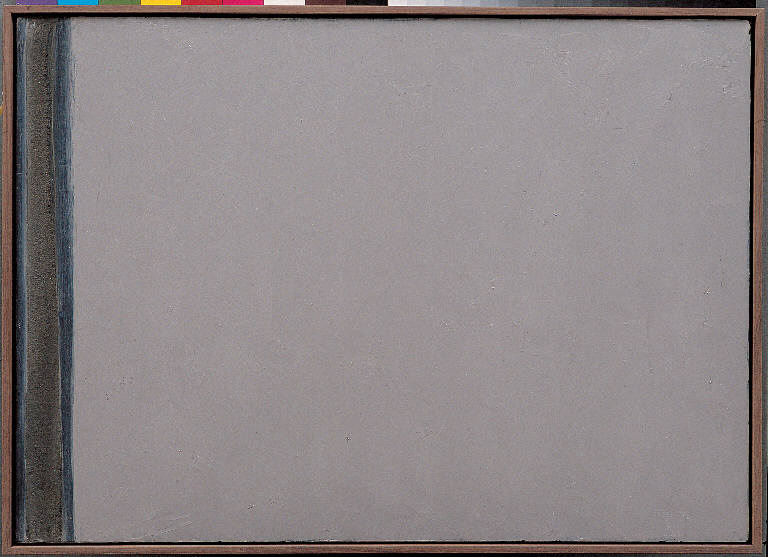 Cielo con bordo grigio, Paesaggio (dipinto) di Congdon Grosvenor, William - ambito statunitense Action Painting (sec. XX)