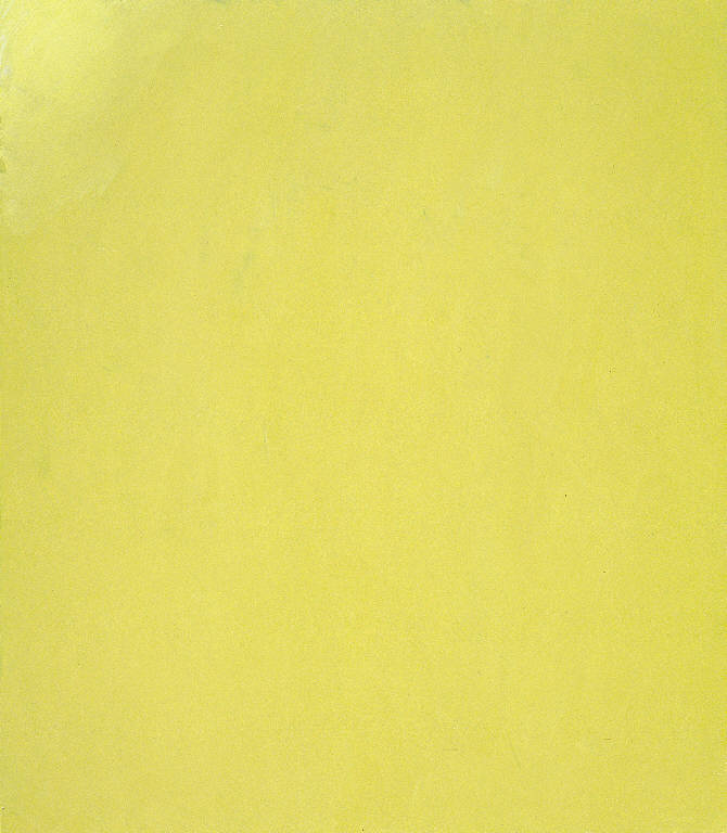 Giallo con sole, Composizione astratta (dipinto) di Congdon Grosvenor, William - ambito statunitense Action Painting (sec. XX)