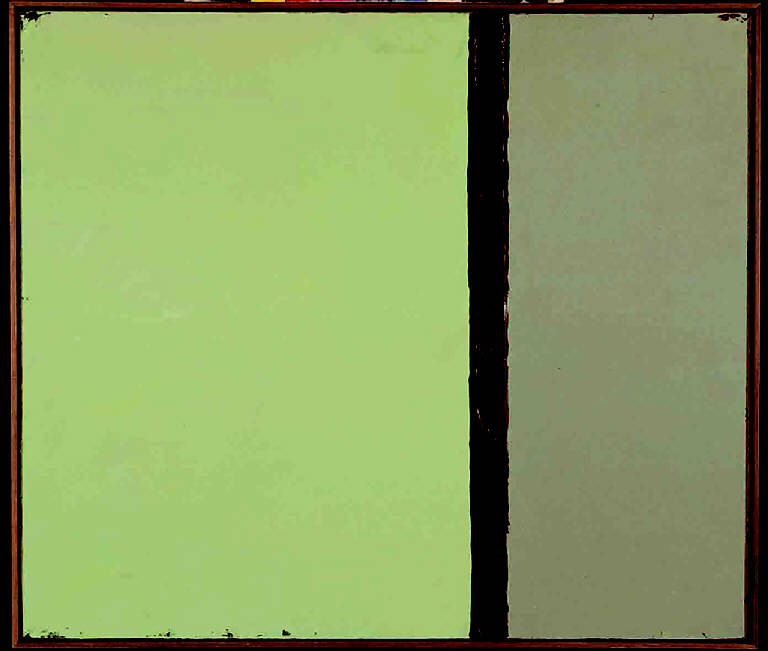 Campo sole, 3 (con sbarra), PAESAGGIO RURALE (dipinto) di Congdon Grosvenor, William - ambito statunitense Action Painting (seconda metà sec. XX)