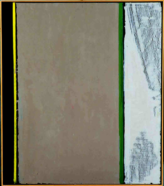 Campo sole, 3, PAESAGGIO RURALE (dipinto) di Congdon Grosvenor, William - ambito statunitense Action Painting (seconda metà sec. XX)