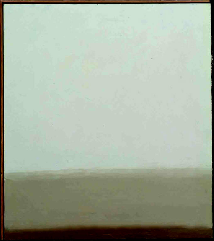 Nebbia, 2, FENOMENI METEOROLOGICI (dipinto) di Congdon Grosvenor, William - ambito statunitense Action Painting (seconda metà sec. XX)