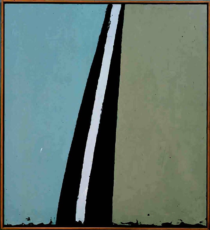 Nervo Bianco dell'Avvento, COMPOSIZIONE ASTRATTA (dipinto) di Congdon Grosvenor, William - ambito statunitense Action Painting (seconda metà sec. XX)