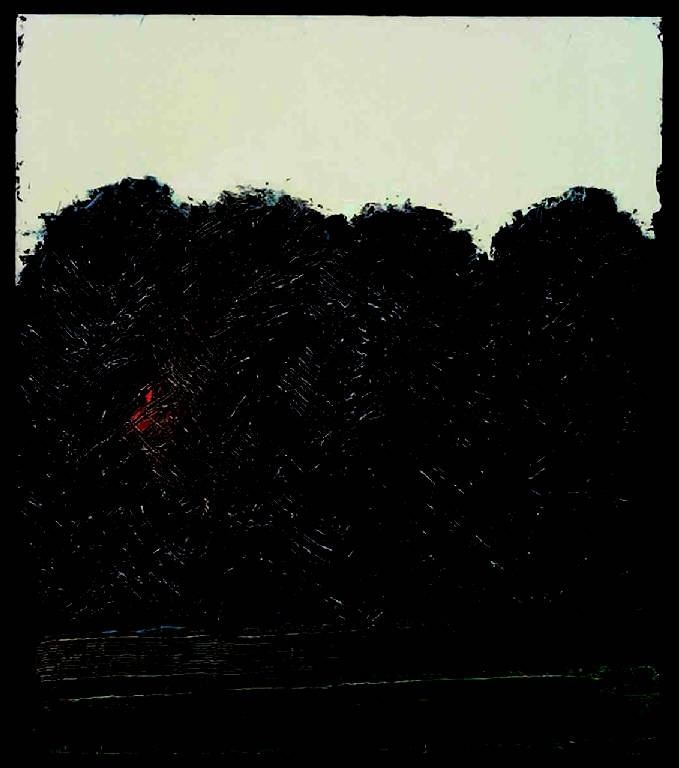 Alba, 3, PAESAGGIO RURALE (dipinto) di Congdon Grosvenor, William - ambito statunitense Action Painting (seconda metà sec. XX)