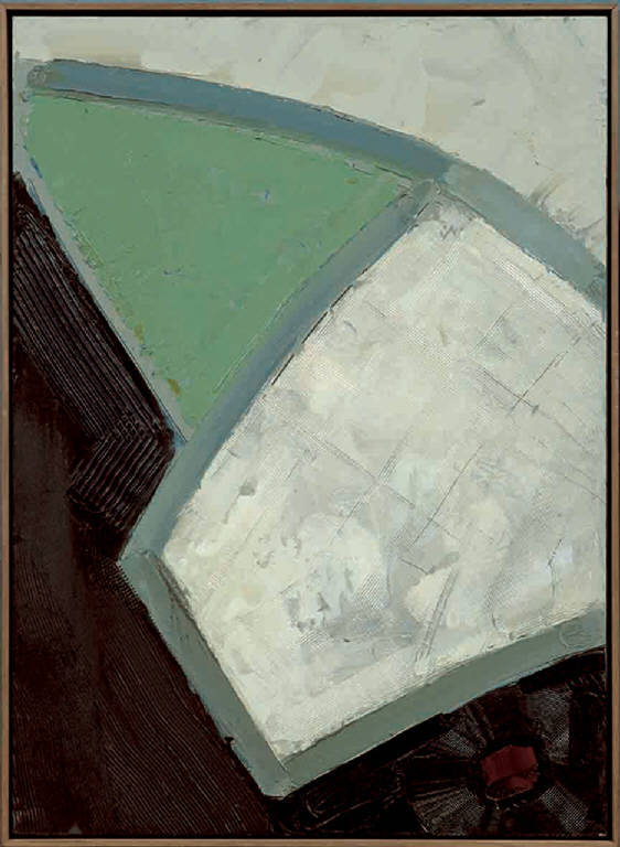 Nebbia, 12, PAESAGGIO RURALE; FENOMENI ATMOSFERICI (dipinto) di Congdon Grosvenor, William - ambito statunitense Action Painting (seconda metà sec. XX)