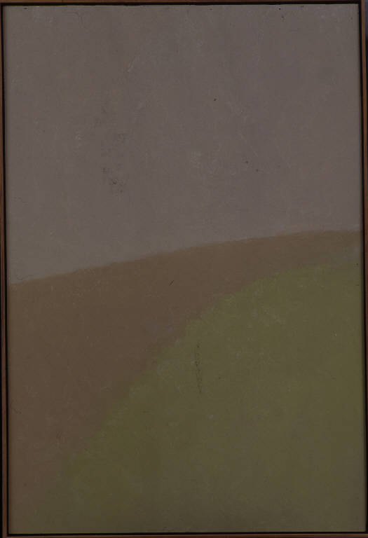Campo verde rosa, 2, PAESAGGIO RURALE (dipinto) di Congdon Grosvenor, William - ambito statunitense Action Painting (seconda metà sec. XX)