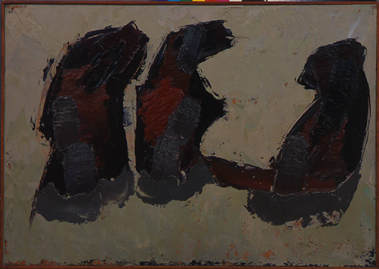 Yemen Rocce, 7, PAESAGGIO DESERTICO (dipinto) di Congdon Grosvenor, William - ambito statunitense Action Painting (seconda metà sec. XX)