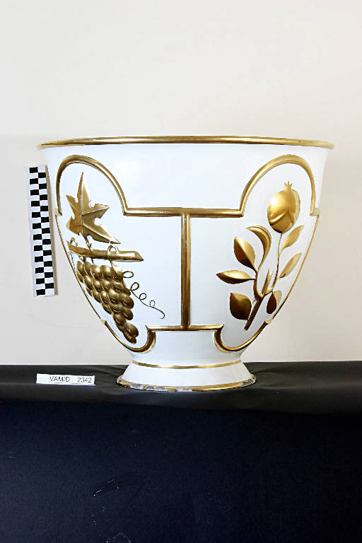 vaso di Società Ceramica Italiana Laveno; Andlovitz Guido (sec. XX)