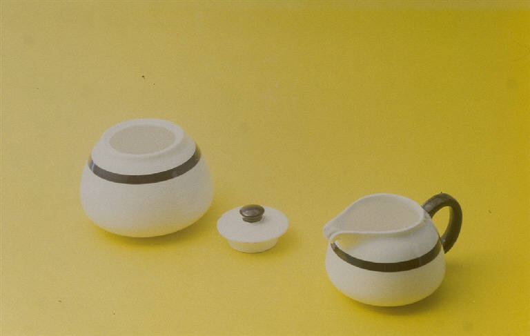 servizio da thè di Società Ceramica Revelli (metà sec. XX)