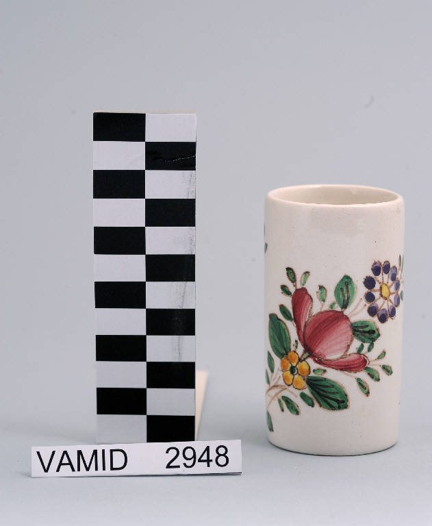Motivi decorativi floreali (vasetto) (ultimo quarto sec. XX)
