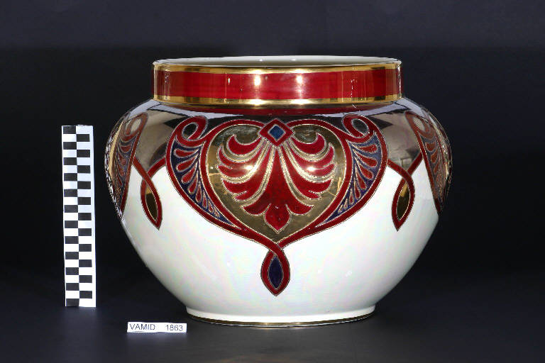 Motivo decorativo (vaso) di Società Ceramica Italiana Laveno (sec. XX)