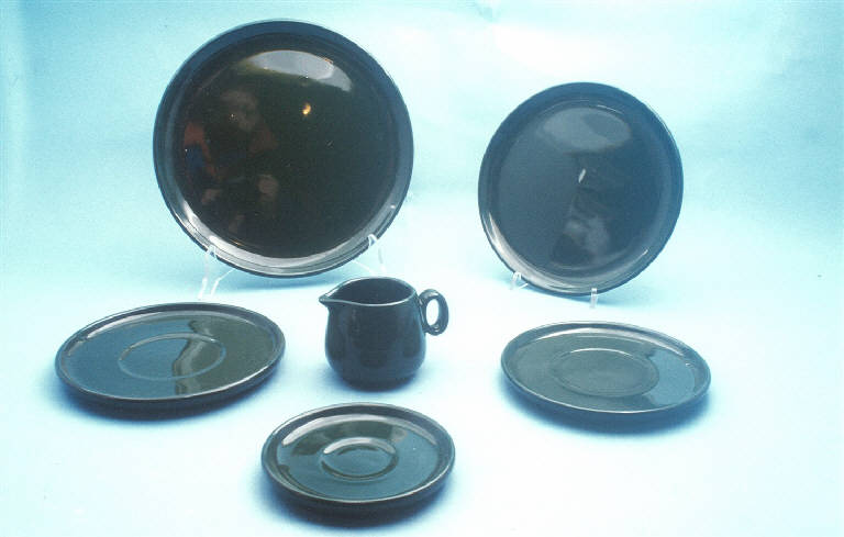 servizio da thè di Ceramiche Pareschi (seconda metà sec. XX)
