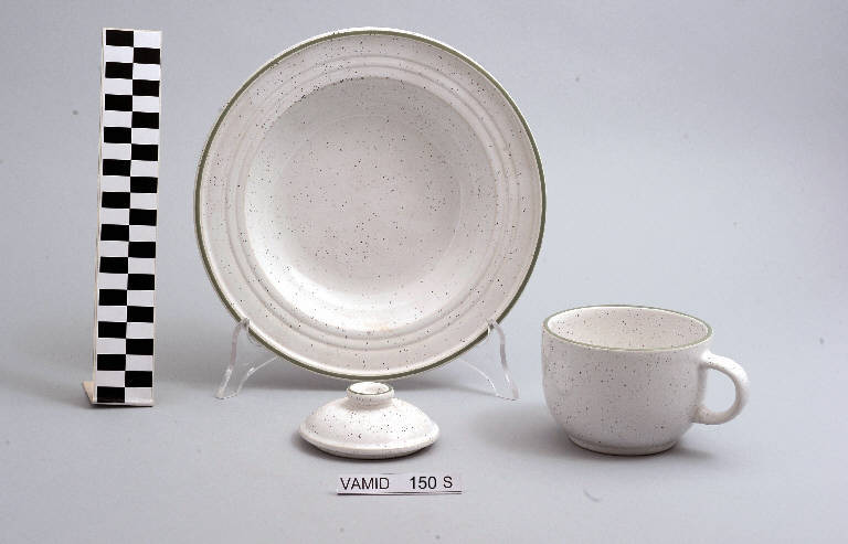 servizio da thè di Ceramiche Pareschi (seconda metà sec. XX)
