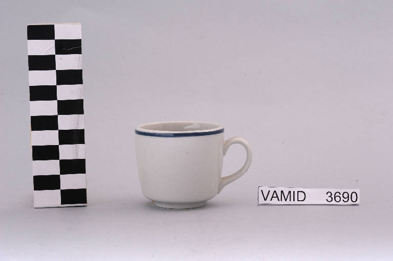 tazzina da caffè di Società Ceramica Richard Ginori (terzo quarto sec. XX)