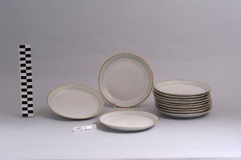 servizio di piatti di Società Ceramica del Verbano (sec. XX)