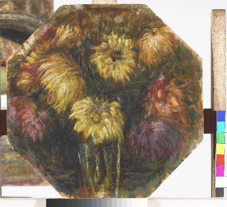 Fiori (dipinto) di Pasinetti, Antonio - ambito lombardo (prima metà sec. XX)