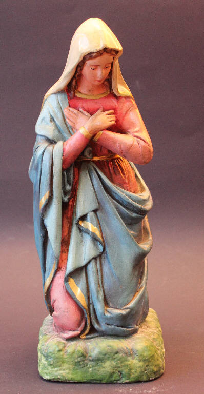Madonna (statua da presepio) - bottega bergamasca (inizio sec. XX)