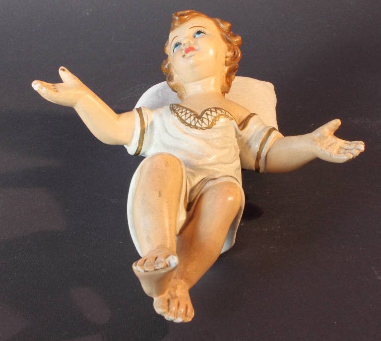 Gesù Bambino (statua da presepio) - bottega bergamasca (inizio sec. XX)