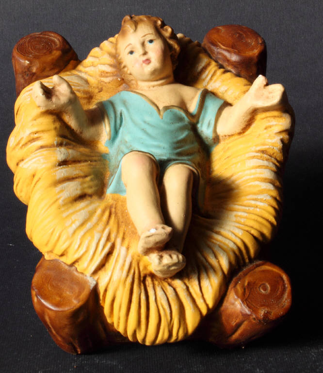 Gesù Bambino (statua da presepio) - bottega bergamasca (primo quarto sec. XX)