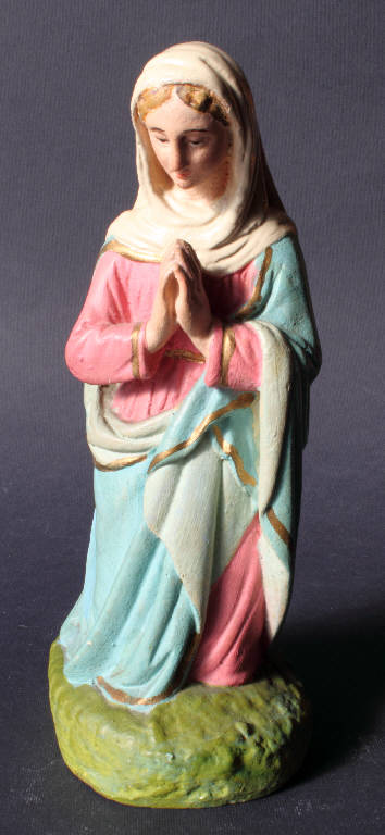 Madonna (statua da presepio) - bottega bergamasca (primo quarto sec. XX)